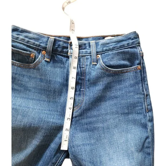 Levi's white oak cone denim jeans, raw hem - Picture 4 of 8